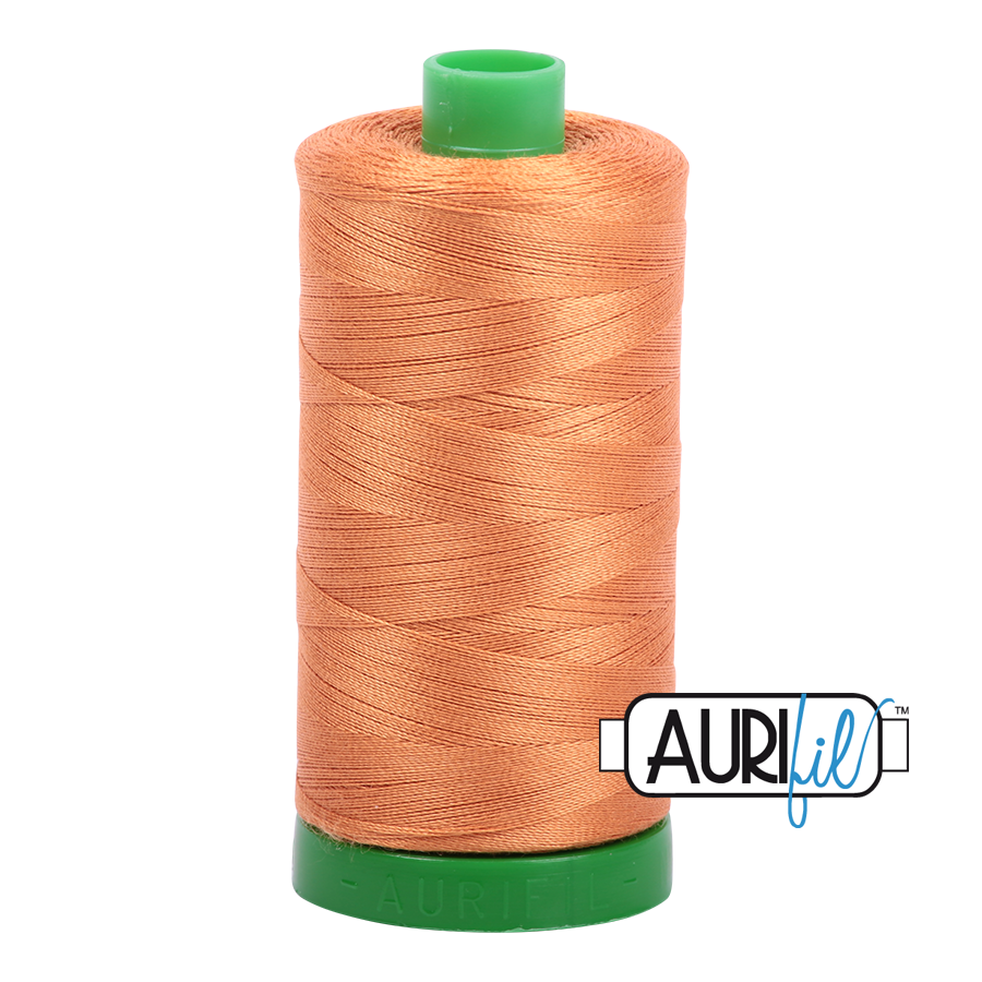 5009 MEDIUM ORANGE 40 WT MAKO COTTON LARGE SPOOL | 1000 MT.