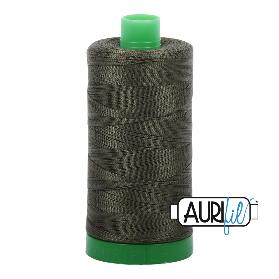 5012 DARK GREEN 40 WT MAKO COTTON LARGE SPOOL | 1000 MT.