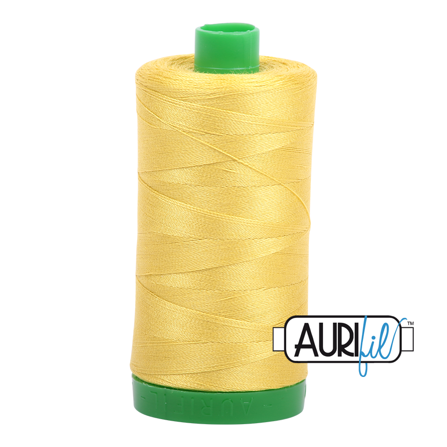 5015 GOLD YELLOW 40 WT MAKO COTTON LARGE SPOOL | 1000 MT.