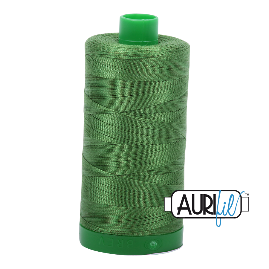5018 DARK GRASS GREEN 40 WT MAKO COTTON LARGE SPOOL | 1000 MT.
