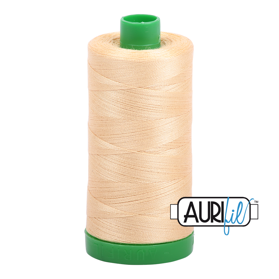 6001 LIGHT CARAMEL 40 WT MAKO COTTON LARGE SPOOL | 1000 MT.