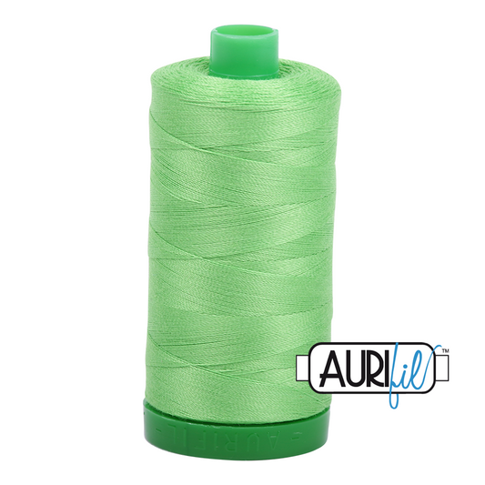 6737 SHAMROCK GREEN 40 WT MAKO COTTON LARGE SPOOL | 1000 MT.
