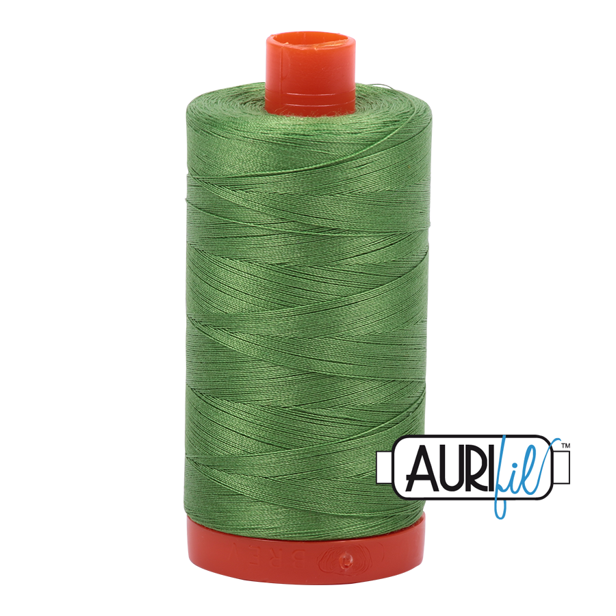 1114 GRASS GREEN 50 WT MAKO COTTON LARGE SPOOL | 1300 MT.