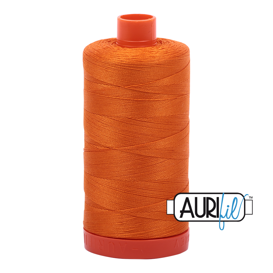 1133 BRIGHT ORANGE 50 WT MAKO COTTON LARGE SPOOL | 1300 MT.