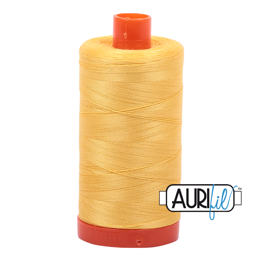 1135 PALE YELLOW 50 WT MAKO COTTON LARGE SPOOL | 1300 MT.