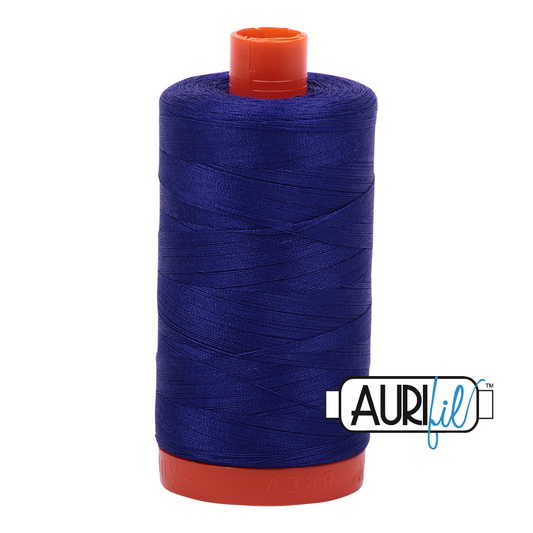 1200 BLUE VIOLET 50 WT MAKO COTTON LARGE SPOOL | 1300 MT.