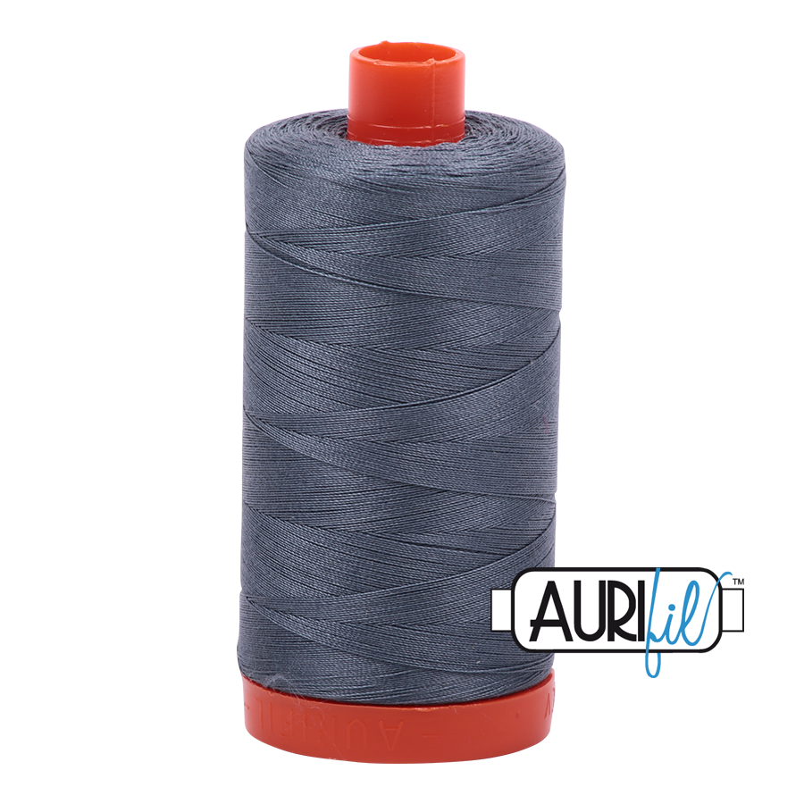 1246 DARK GREY 50 WT MAKO COTTON LARGE SPOOL | 1300 MT.
