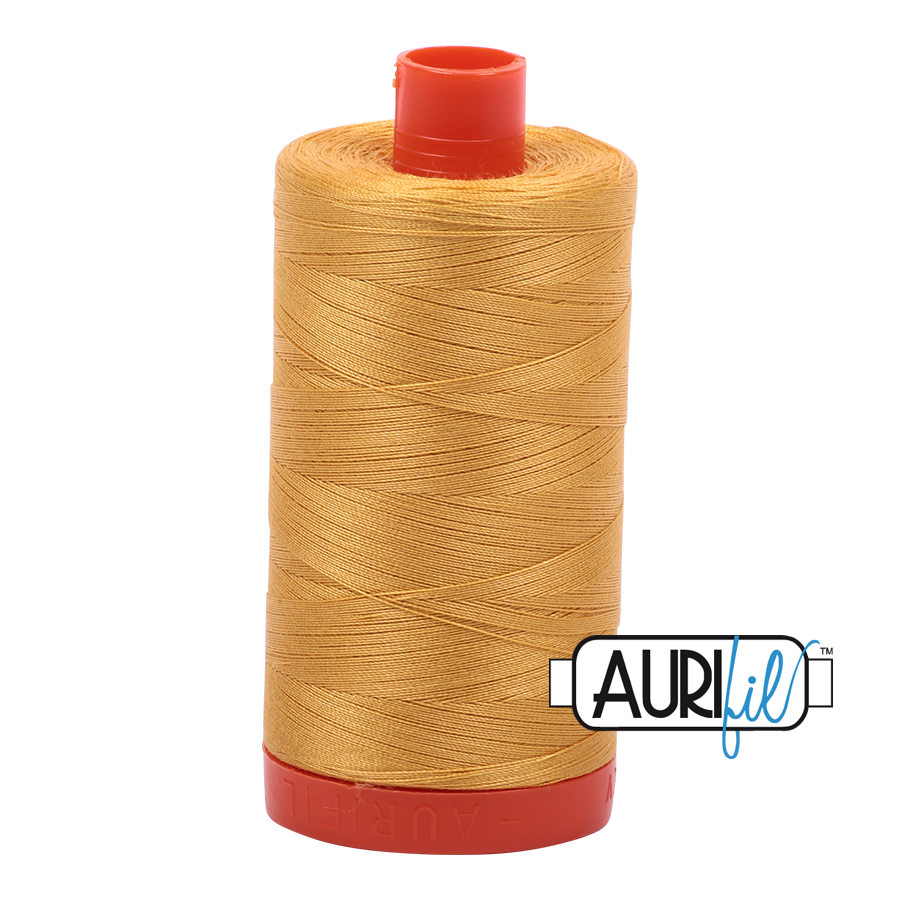 2132 TARNISHED GOLD 50 WT MAKO COTTON LARGE SPOOL | 1300 MT.