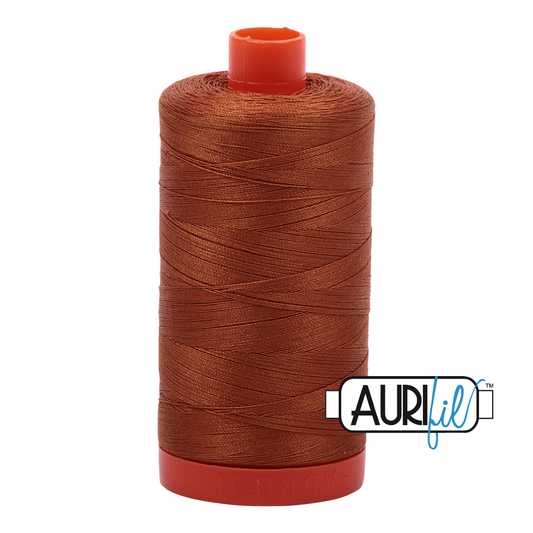 2155 CINNAMON 50 WT MAKO COTTON LARGE SPOOL | 1300 MT.