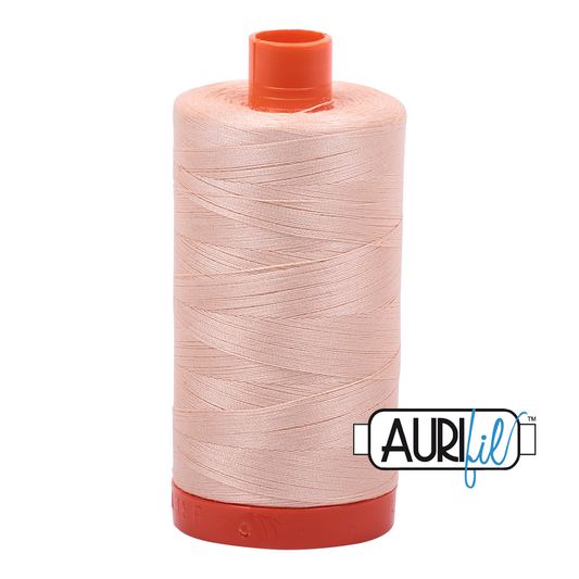 2205 APRICOT 50 WT MAKO COTTON LARGE SPOOL | 1300 MT.