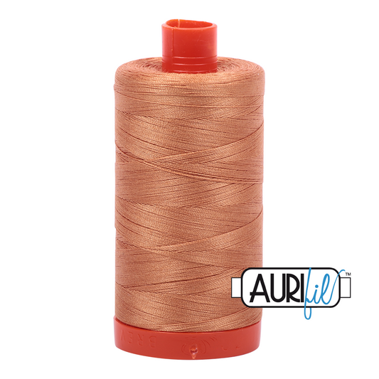 2210 CARAMEL 50 WT MAKO COTTON LARGE SPOOL | 1300 MT.