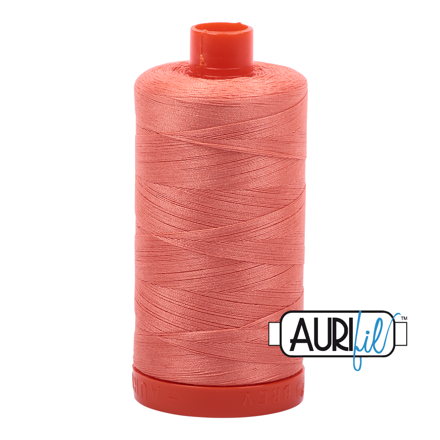 2220 LIGHT SALMON 50 WT MAKO COTTON LARGE SPOOL | 1300 MT.