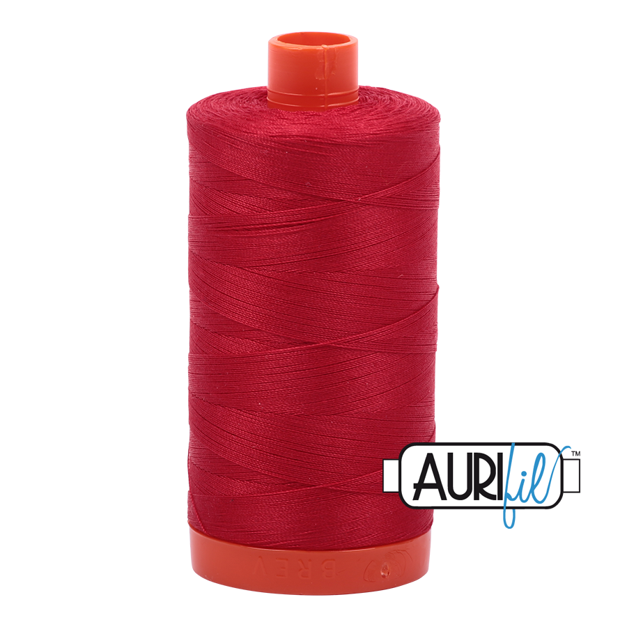 2250 RED 50 WT MAKO COTTON LARGE SPOOL | 1300 MT.