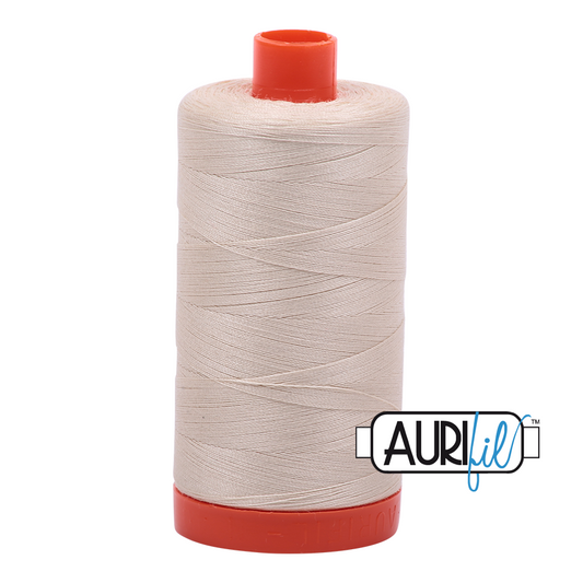 2310 LIGHT BEIGE 50 WT MAKO COTTON LARGE SPOOL | 1300 MT.