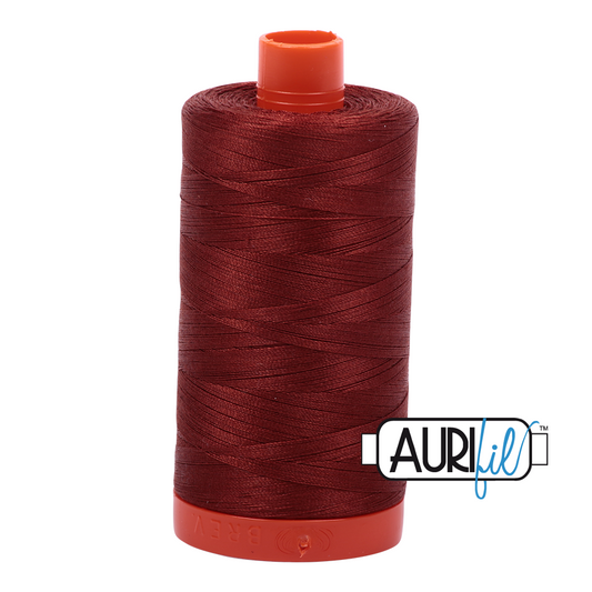 2355 RUST 50 WT MAKO COTTON LARGE SPOOL | 1300 MT.
