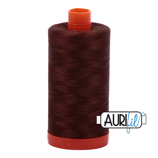 2360 CHOCOLATE 50 WT MAKO COTTON LARGE SPOOL | 1300 MT.