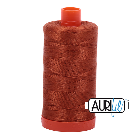 2390 CINNAMON TOAST 50 WT MAKO COTTON LARGE SPOOL | 1300 MT.