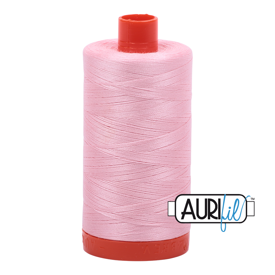 2423 BABY PINK 50 WT MAKO COTTON LARGE SPOOL | 1300 MT.