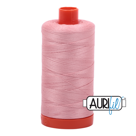 2437 LIGHT PEONY 50 WT MAKO COTTON LARGE SPOOL | 1300 MT.