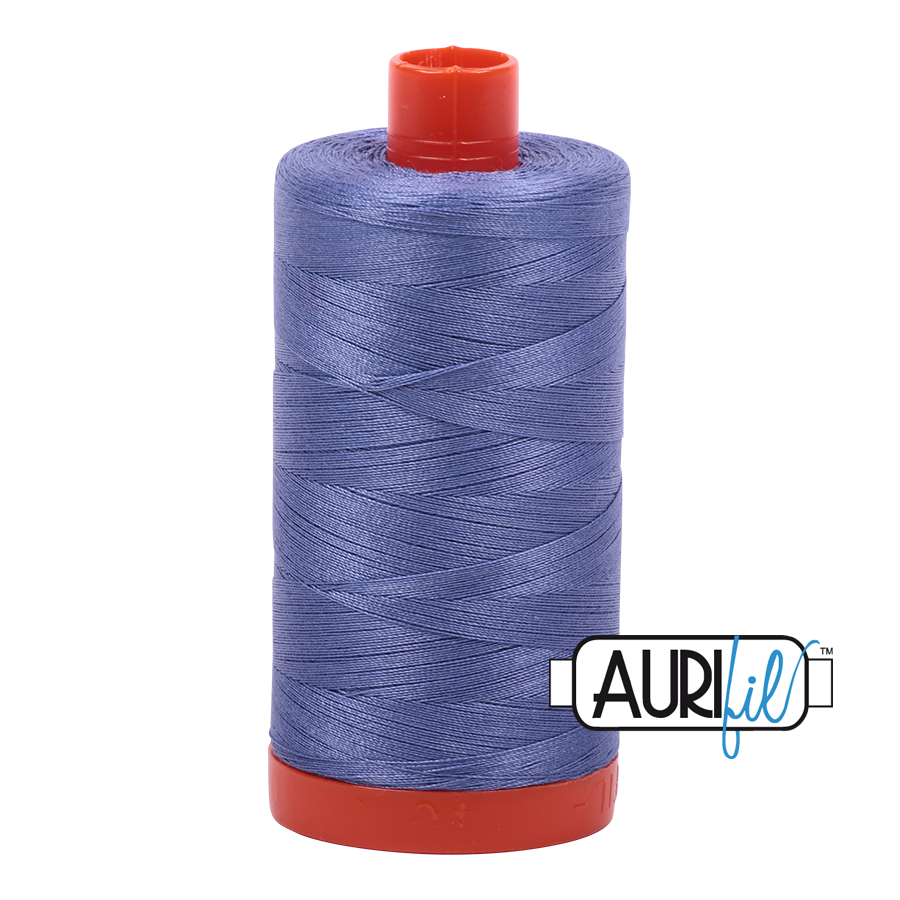 2525 DUSTY BLUE VIOLET 50 WT MAKO COTTON LARGE SPOOL | 1300 MT.