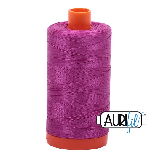 2535 MAGENTA 50 WT MAKO COTTON LARGE SPOOL | 1300 MT.