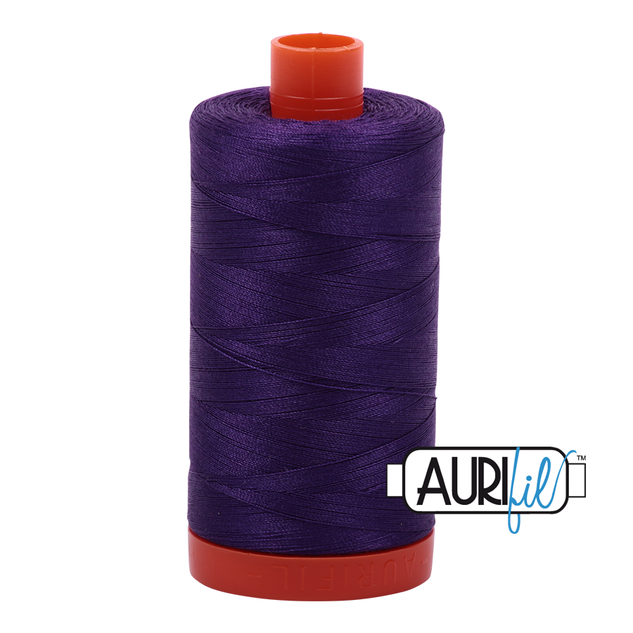2545 MEDIUM PURPLE 50 WT MAKO COTTON LARGE SPOOL | 1300 MT.