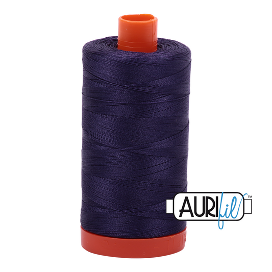 2581 DARK DUSTY GRAPE 50 WT MAKO COTTON LARGE SPOOL | 1300 MT.