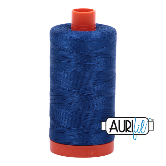 2740 DARK COBALT 50 WT MAKO COTTON LARGE SPOOL | 1300 MT.