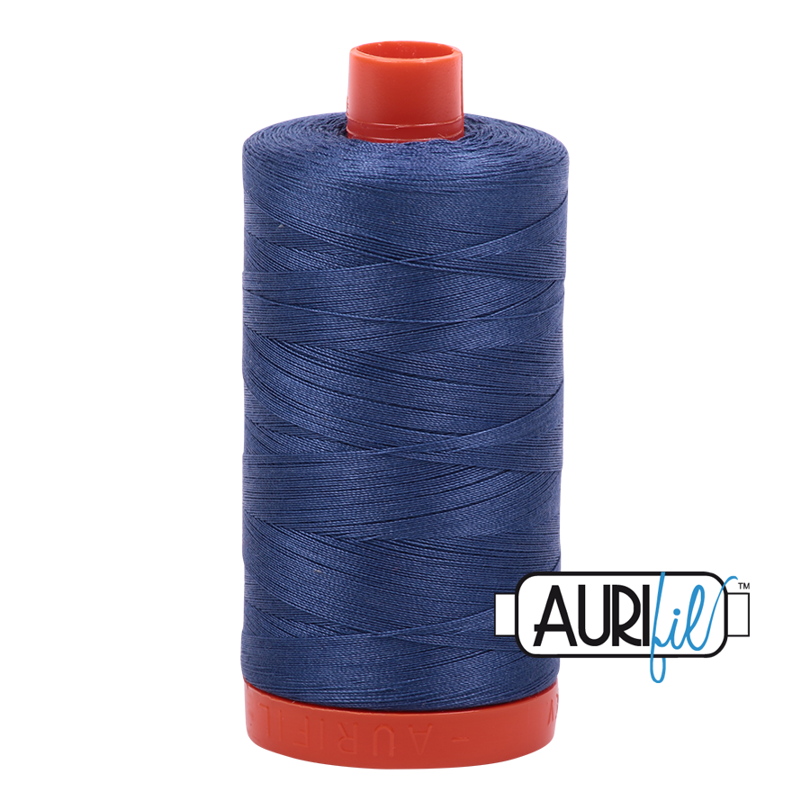 2775 STEEL BLUE 50 WT MAKO COTTON LARGE SPOOL | 1300 MT.