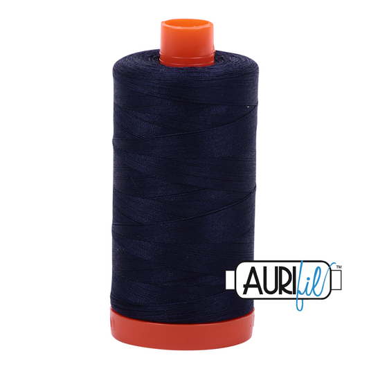2785 VERY DARK NAVY 50 WT MAKO COTTON LARGE SPOOL | 1300 MT.