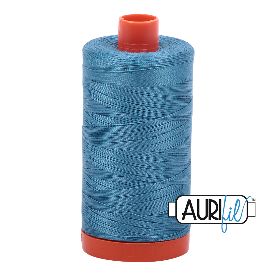 2815 TEAL 50 WT MAKO COTTON LARGE SPOOL | 1300 MT.