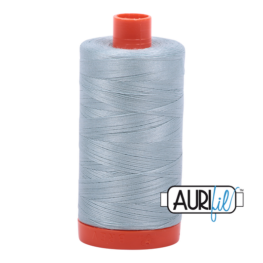 2847 BRIGHT GREY BLUE 50 WT MAKO COTTON LARGE SPOOL | 1300 MT.