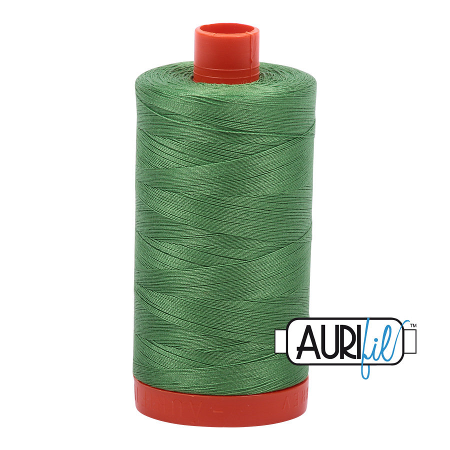 2884 GREEN YELLOW 50 WT MAKO COTTON LARGE SPOOL | 1300 MT.