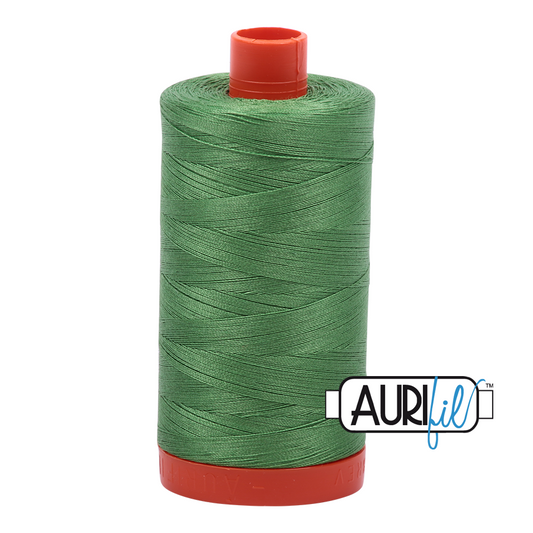 2884 GREEN YELLOW 50 WT MAKO COTTON LARGE SPOOL | 1300 MT.