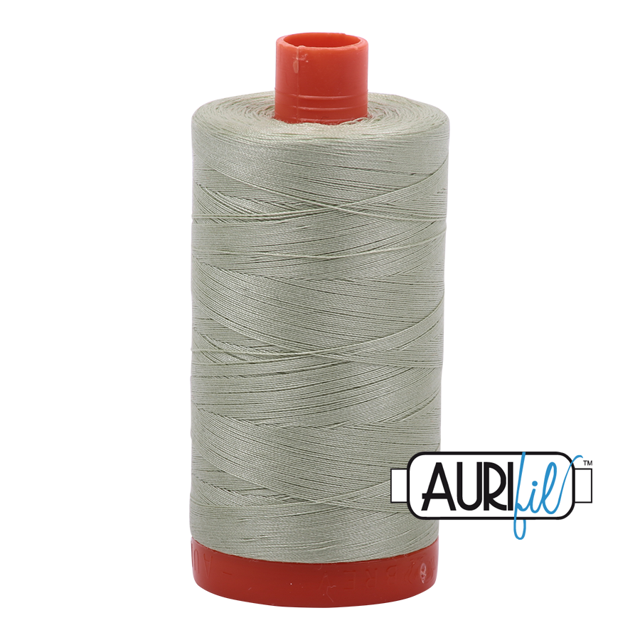 2908 SPEARMINT 50 WT MAKO COTTON LARGE SPOOL | 1300 MT.