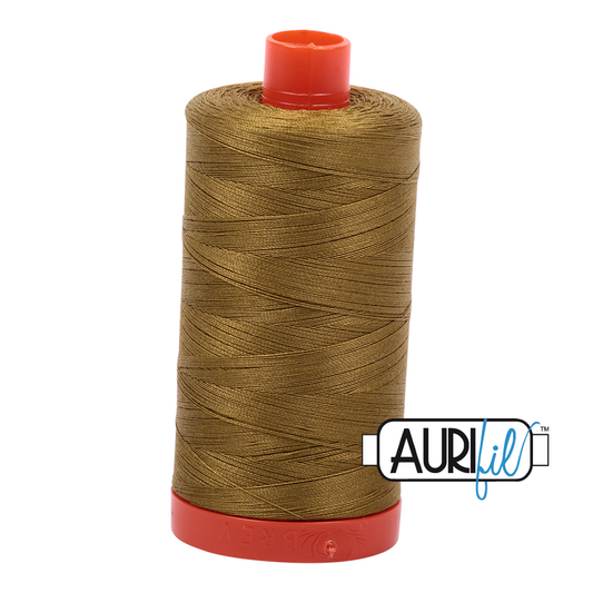 2910 MEDIUM OLIVE 50 WT MAKO COTTON LARGE SPOOL | 1300 MT.