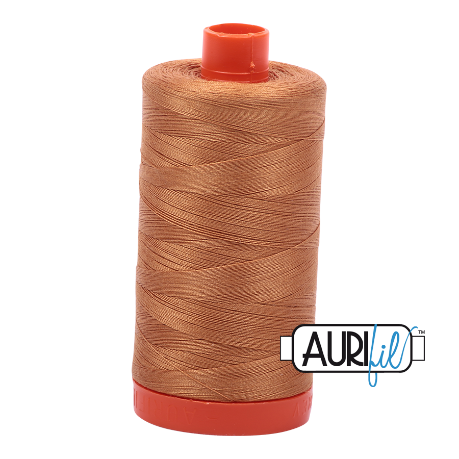 2930 GOLDEN TOAST 50 WT MAKO COTTON LARGE SPOOL | 1300 MT.