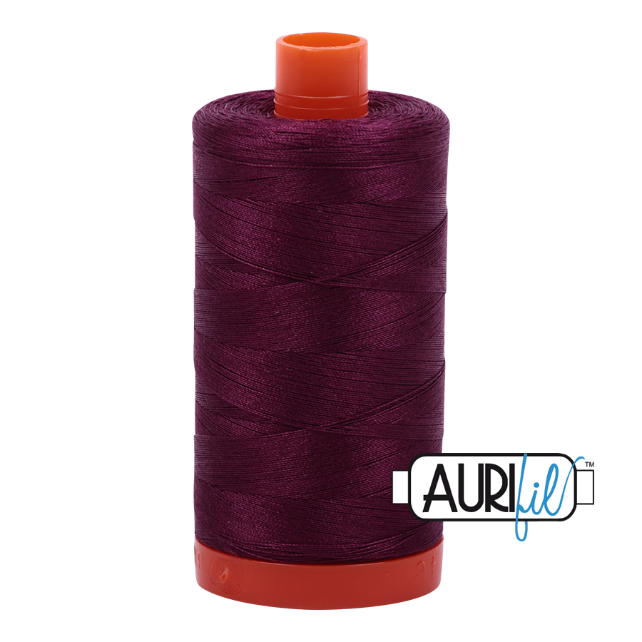 4030 PLUM 50 WT MAKO COTTON LARGE SPOOL | 1300 MT.