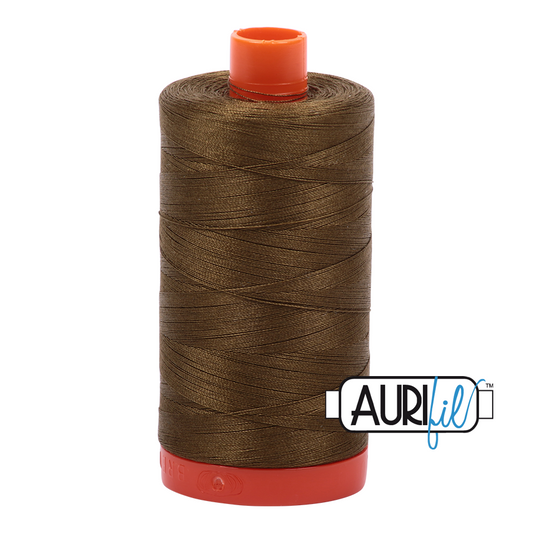 4173 DARK OLIVE 50 WT MAKO COTTON LARGE SPOOL | 1300 MT.