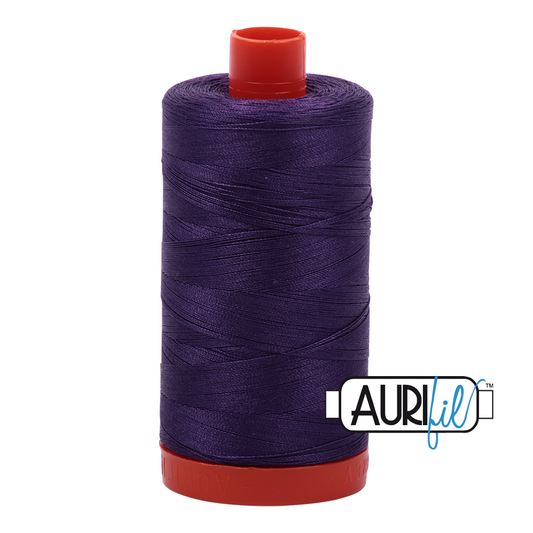 4225 EGGPLANT 50 WT MAKO COTTON LARGE SPOOL | 1300 MT.