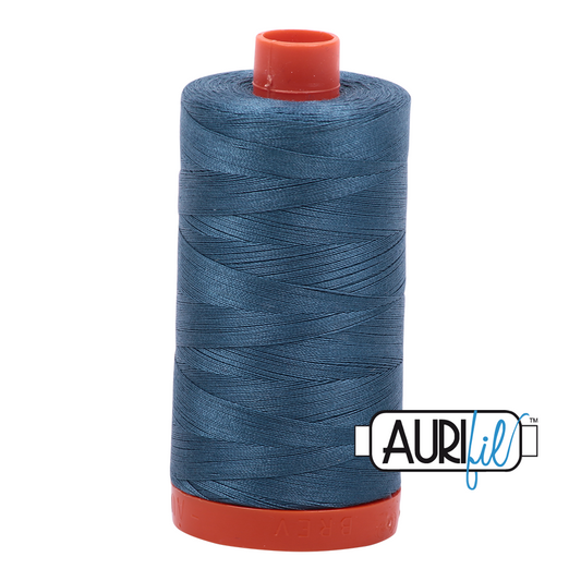 4644 SMOKE BLUE 50 WT MAKO COTTON LARGE SPOOL | 1300 MT.
