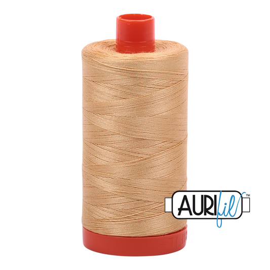 5001 OCHER YELLOW 50 WT MAKO COTTON LARGE SPOOL | 1300 MT.