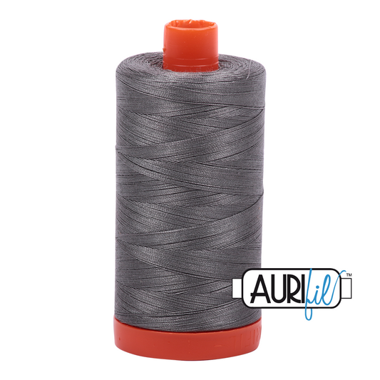 5004 GREY SMOKE 50 WT MAKO COTTON LARGE SPOOL | 1300 MT.