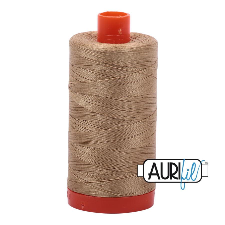 5010 BLOND BEIGE 50 WT MAKO COTTON LARGE SPOOL | 1300 MT.