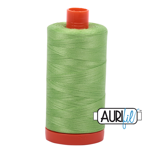 5017 SHINING GREEN 50 WT MAKO COTTON LARGE SPOOL | 1300 MT.
