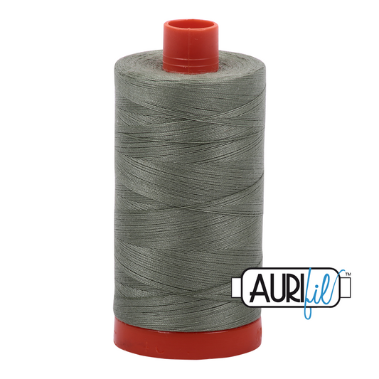 5019 MILITARY GREEN 50 WT MAKO COTTON LARGE SPOOL | 1300 MT.