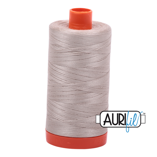 6711 PEWTER 50 WT MAKO COTTON LARGE SPOOL | 1300 MT.