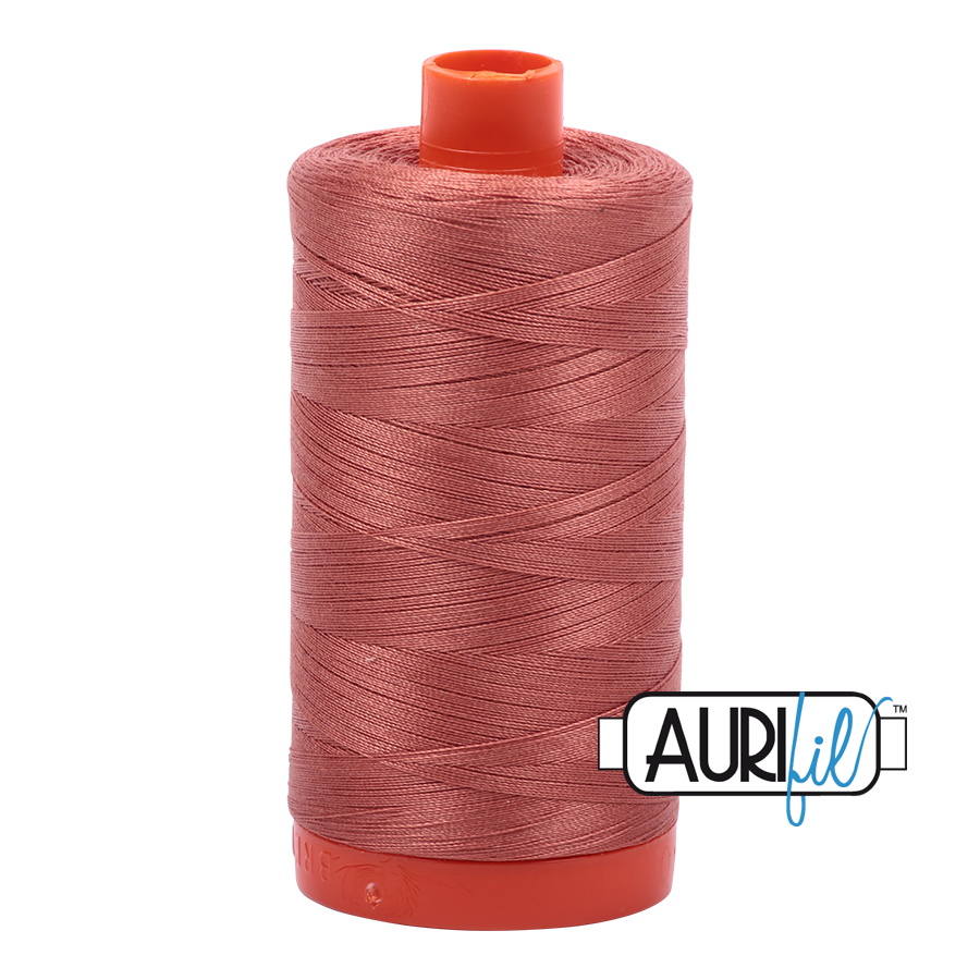 6728 CINNABAR 50 WT MAKO COTTON LARGE SPOOL | 1300 MT.