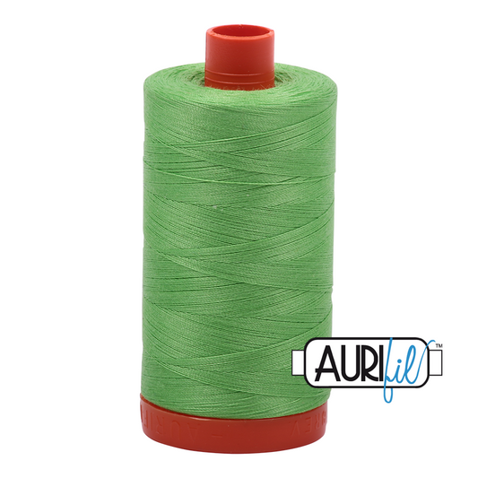 6737 SHAMROCK GREEN 50 WT MAKO COTTON LARGE SPOOL | 1300 MT.