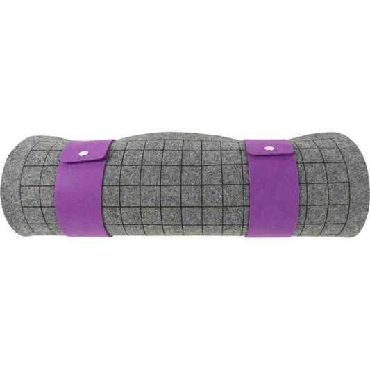 MSSWIM1836 Wool Ironing Mat with Printed Grid 13-3/4” x 43-1/4” by Maywood Studio